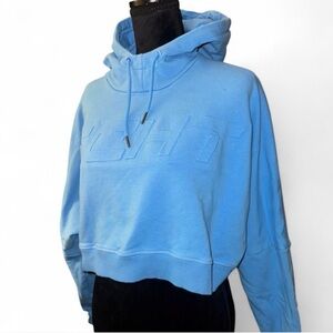 ECHT Blue Women's Cowl Neck hoodie